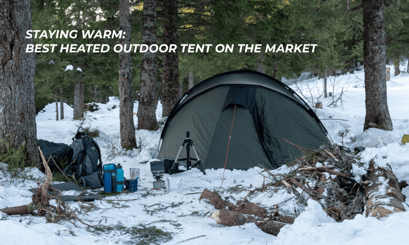 Outdoor heated tent best sale