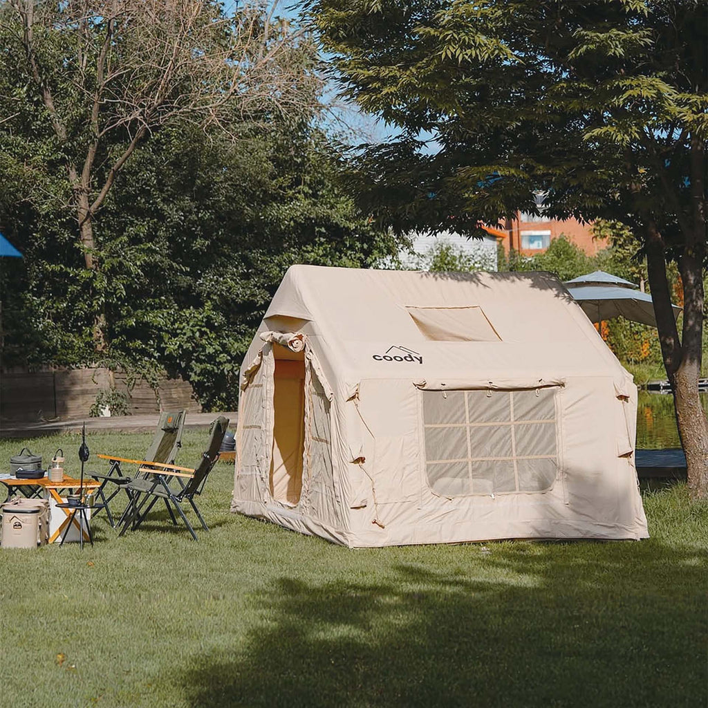 Coody 10 | Rbm Outdoors Inflatable Tent for 2-4 person (Beige)