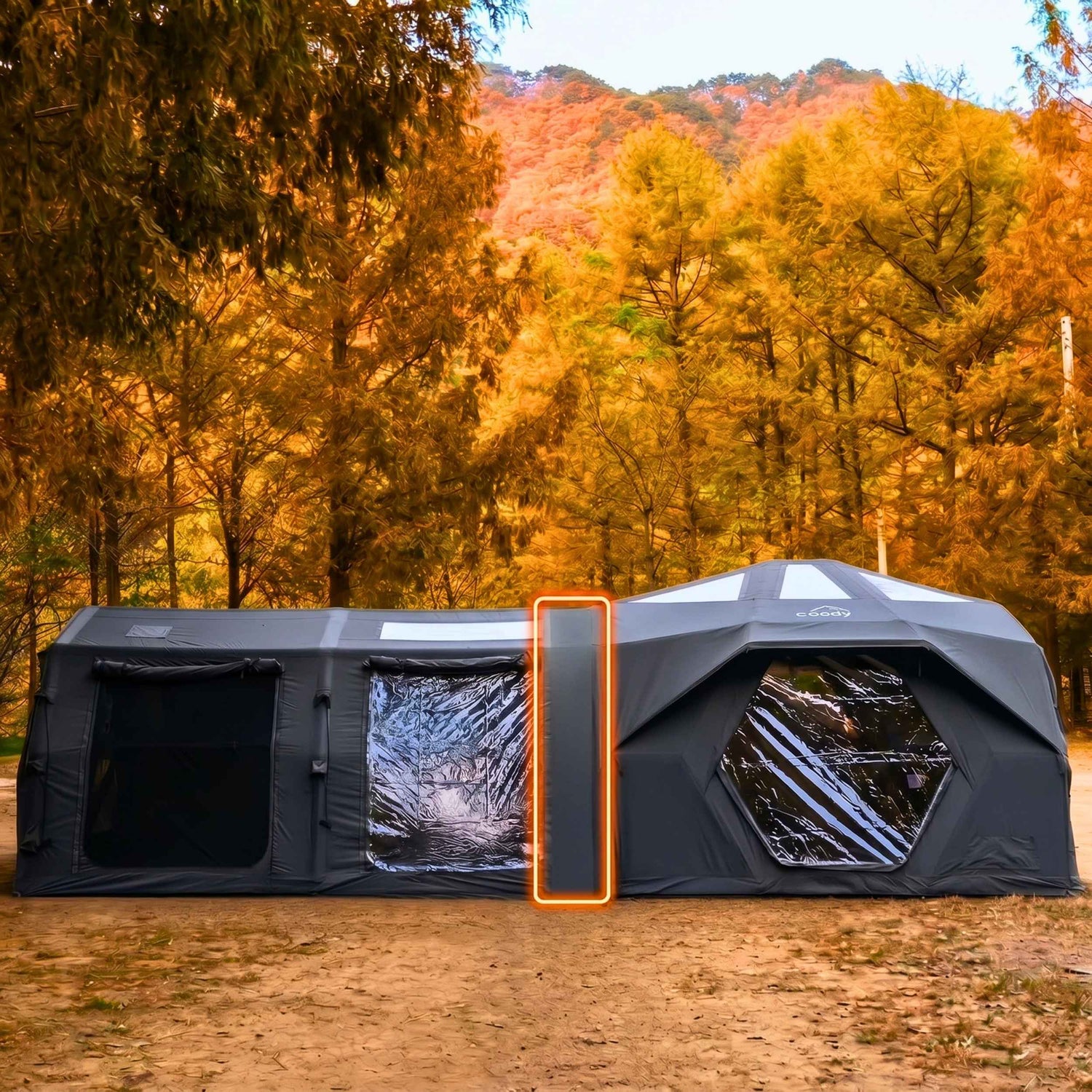 Connecteur de tente Coody (beige) – pour 17.2, 13.6, Hub, 10.0