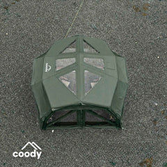 Coody Hub Pro Forest Green - Inflatable Tent for Camping (2-6 Person) - RBM Outdoors