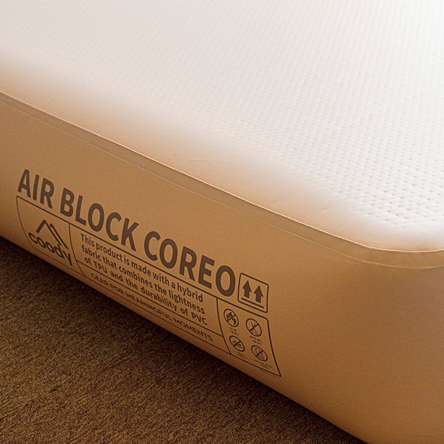 Colchón de aire Coody (verde bosque)