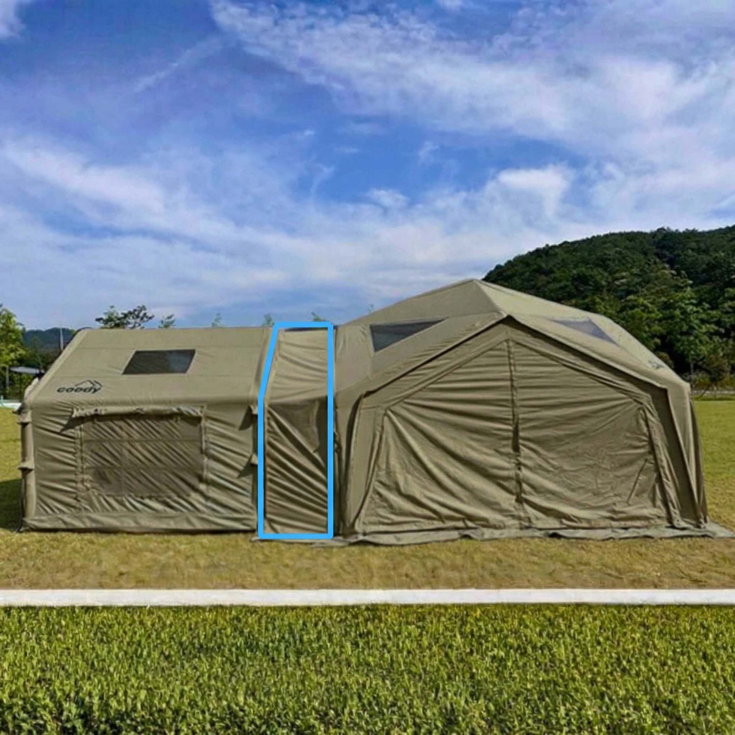 Coody Tent Connector (Forest Green) for Coody 8.0 (3.2+3.6)