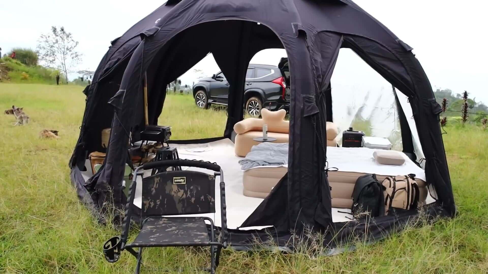 Coody Aurora Dome Black | Luxury Air Tent for 2-4 person – RBM