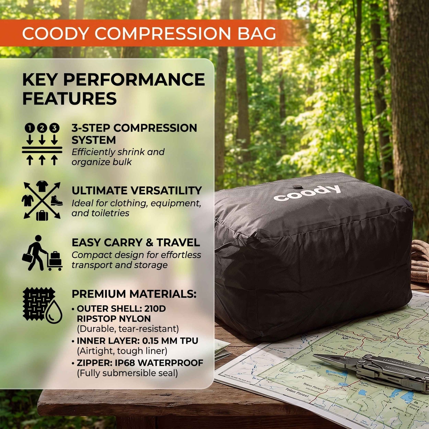 Coody Vacuum Compression Bag