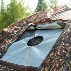 RBM All-Seasons tent UP-2 for 2-4 person + Wood Stove Caminus M - RBM Outdoors