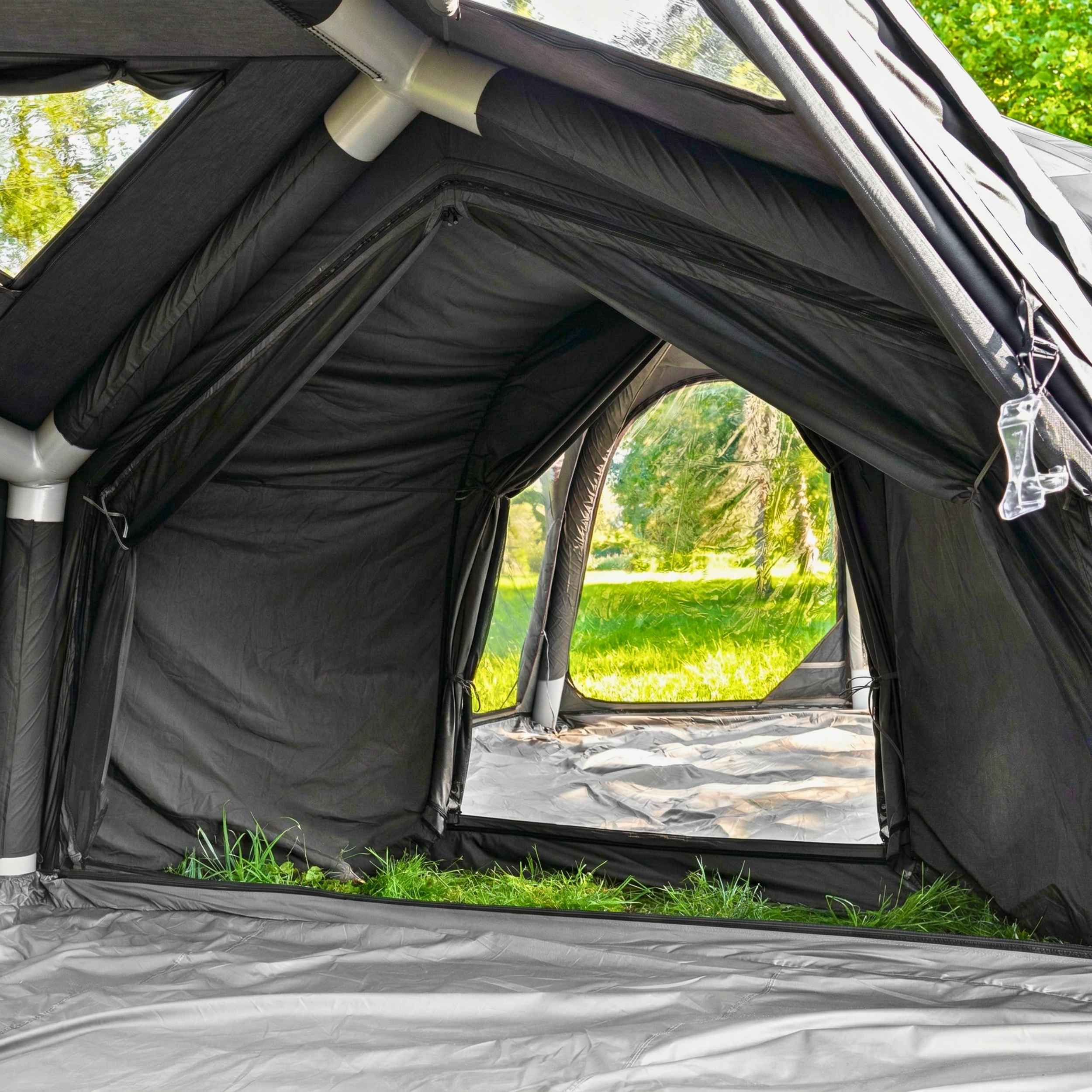 Coody Connector Aurora Dome-to-Tent(17.2, 13.6, Hub, 10)- Black