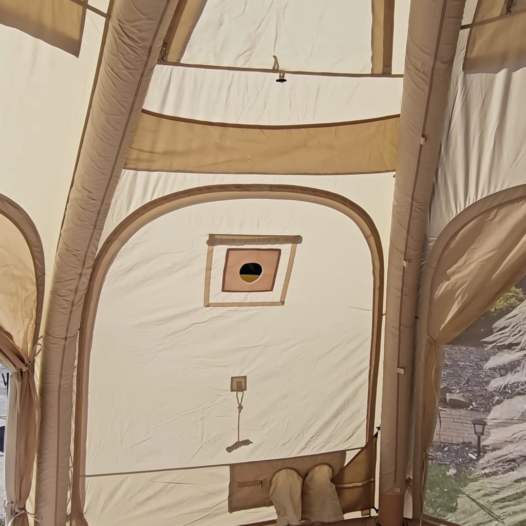 Coody | RBM Inflatable tent Octopus Beige for 2-4 person