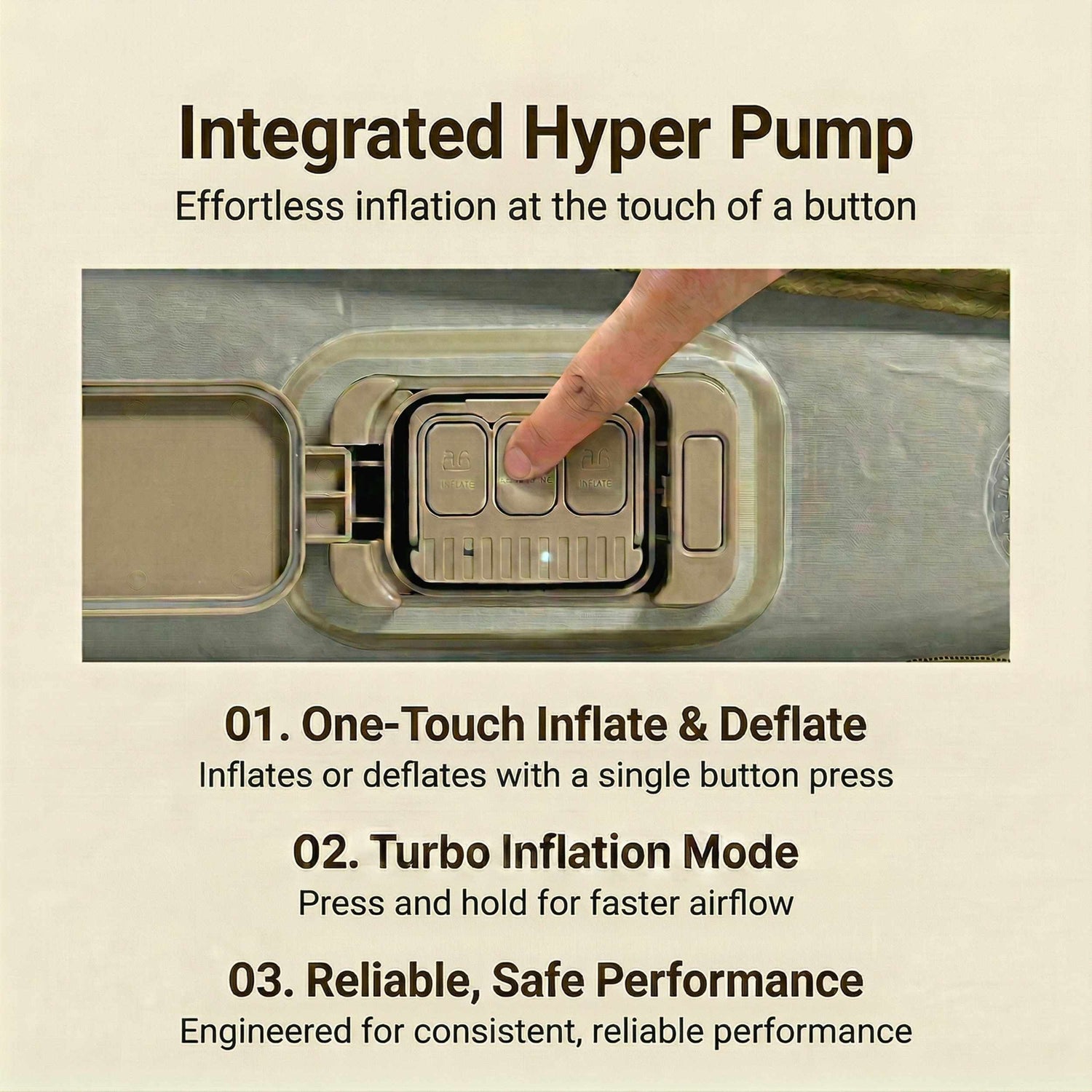 Coody Air Mattress (Forest Green)