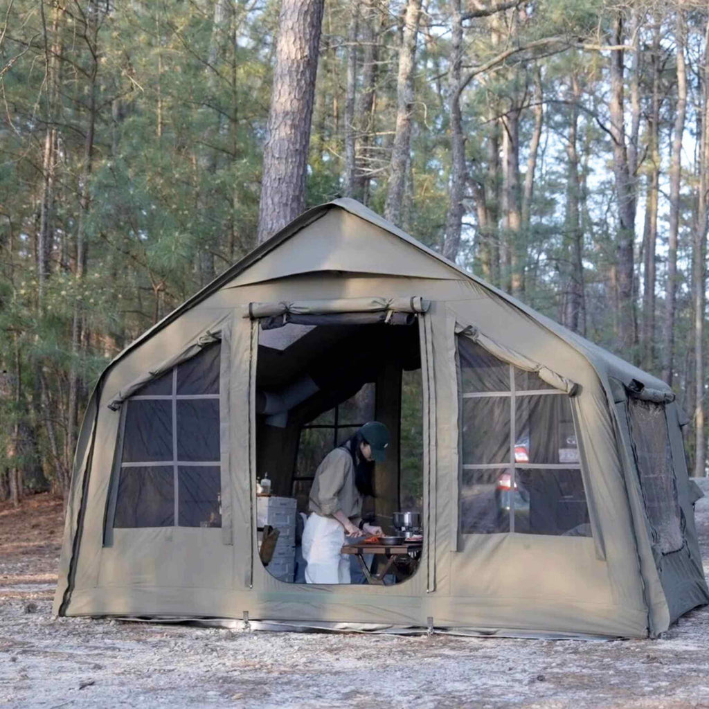 Coody 8 | Rbm Outdoors Inflatable Tent for 1-4 person (Forest Green)