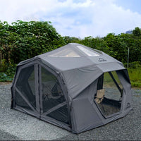 Coody Hub Pro Gris - Tienda inflable para camping (2-6 personas)