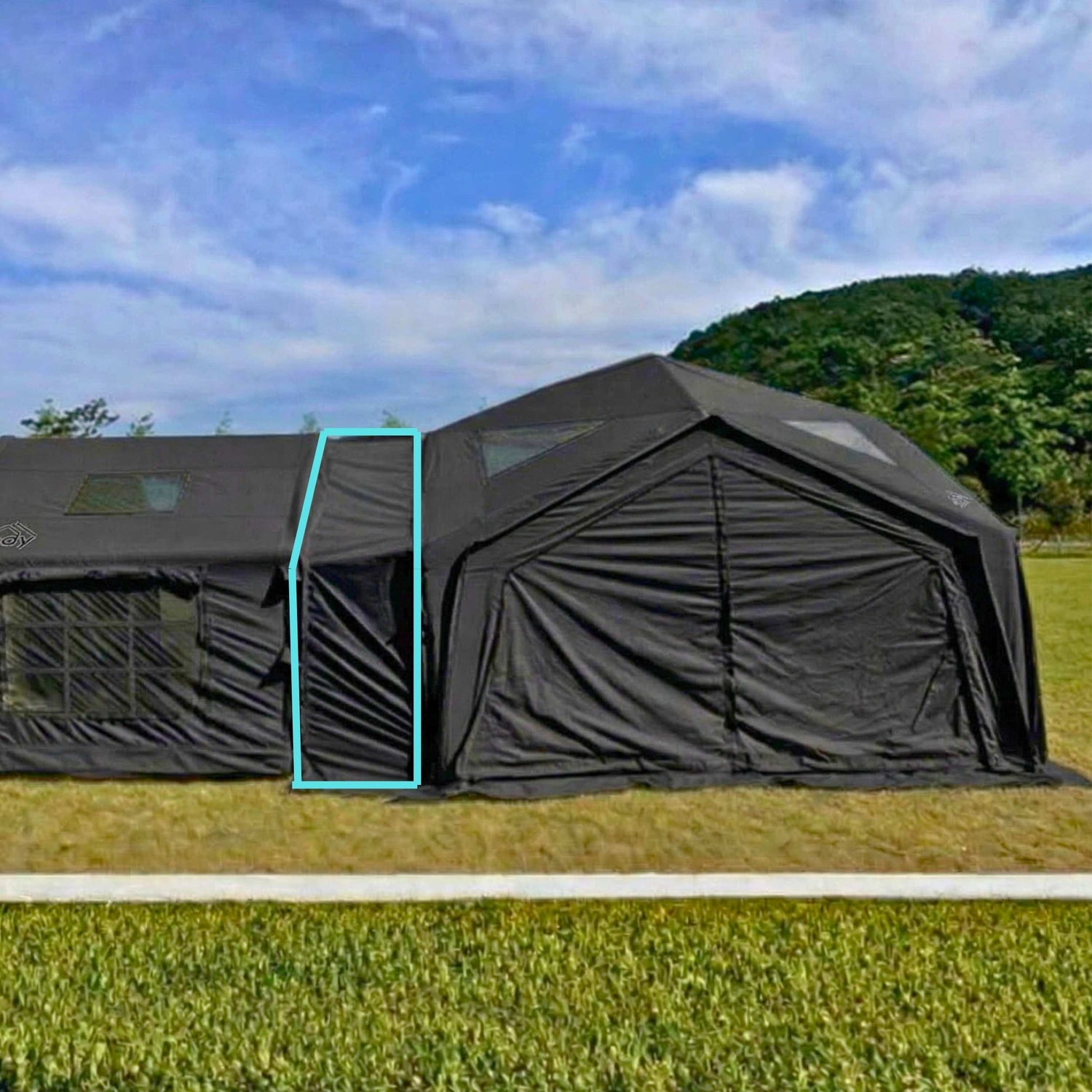 Connecteur de tente Coody (vert forêt) – pour 17.2, 13.6, Hub, 10.0