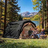 Coody 10.0 PRO Black Premium Inflatable Canvas Tent for 2–4 Campers