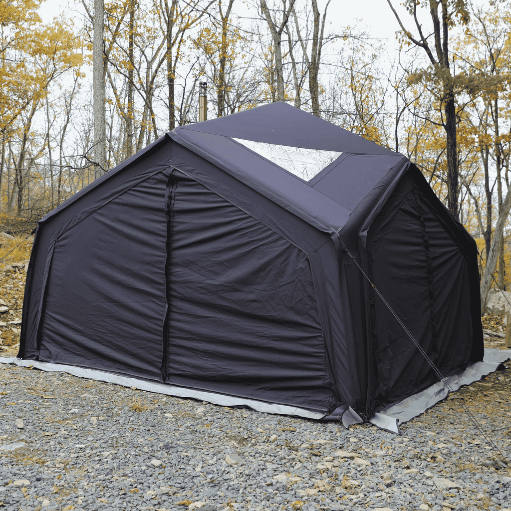 Coody | RBM Hub Shelter Inflatable Tent for 2-6 Person (Black)