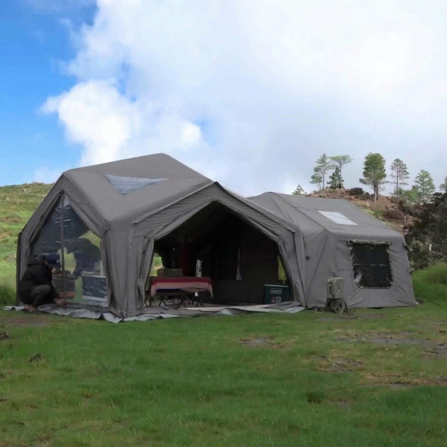 Connecteur de tente Coody (beige) – pour 17.2, 13.6, Hub, 10.0