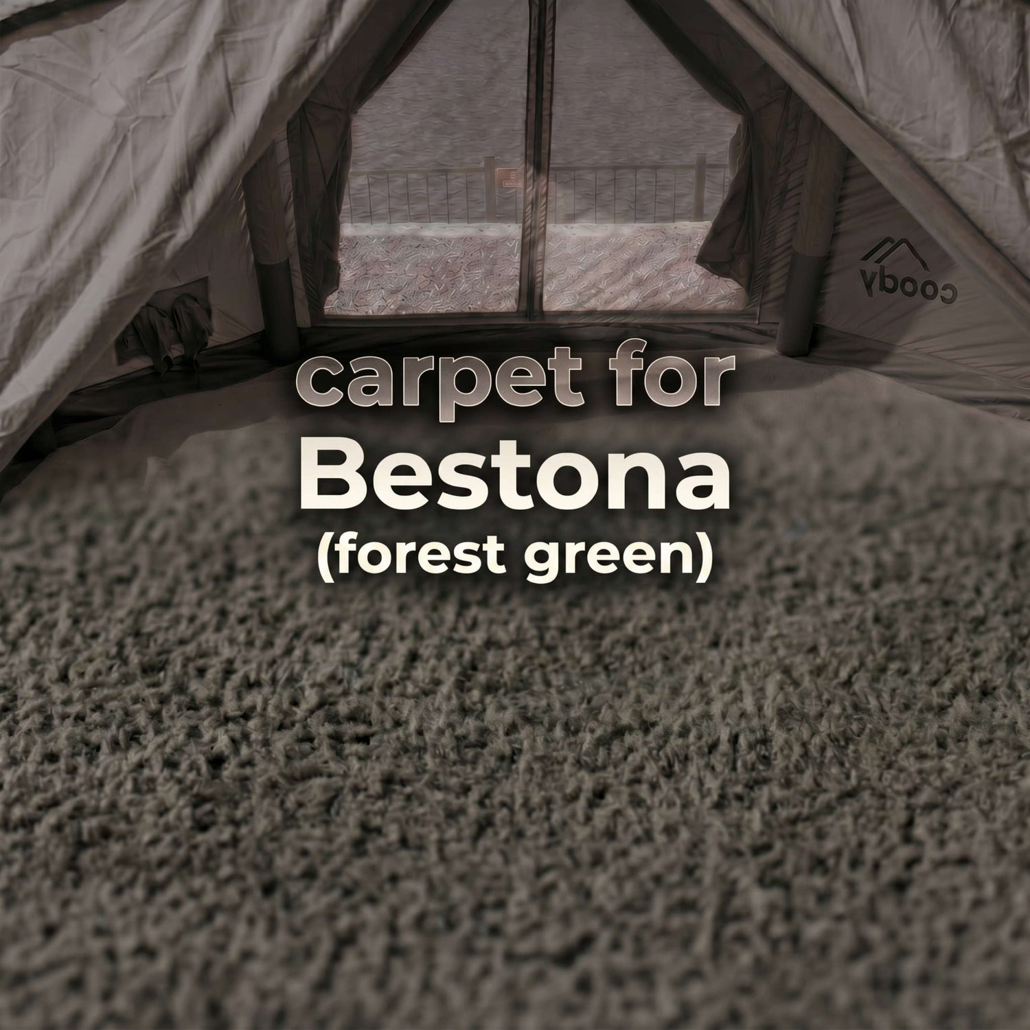 Coody Carpet – Tailored for Coody Bestona (Forest Green)