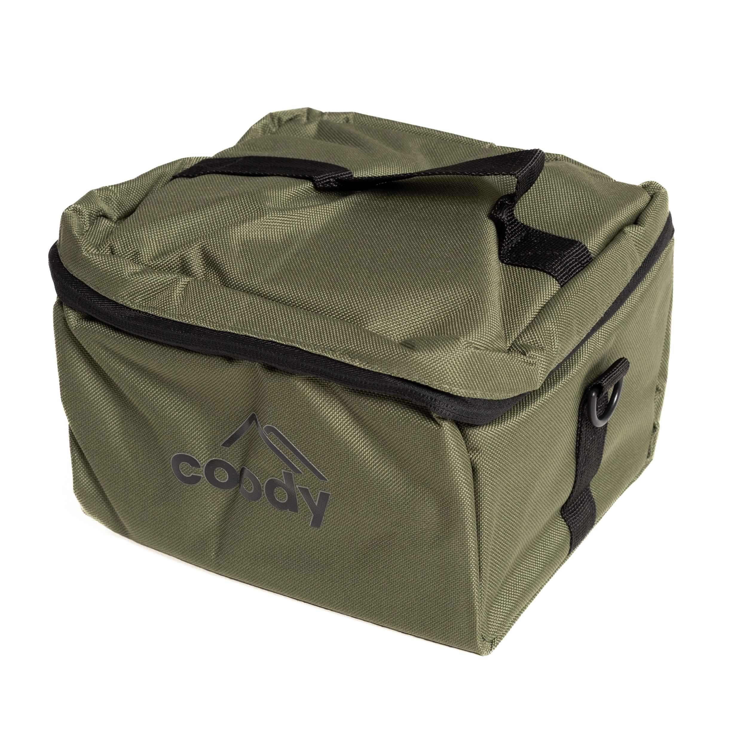 Coody Hub Forest Green (2-6 person) + Ground Sheet PVC + Carpet