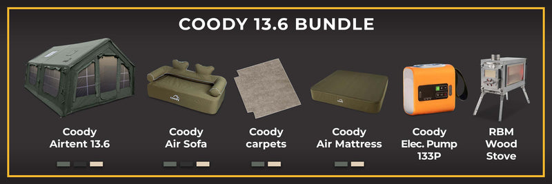 Create Your Coody Familia AirTent 13.6 Bundle