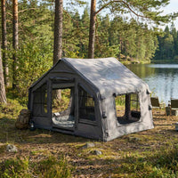 Coody 8.0 Gray - Inflatable Tent House for Camping 1-4 person