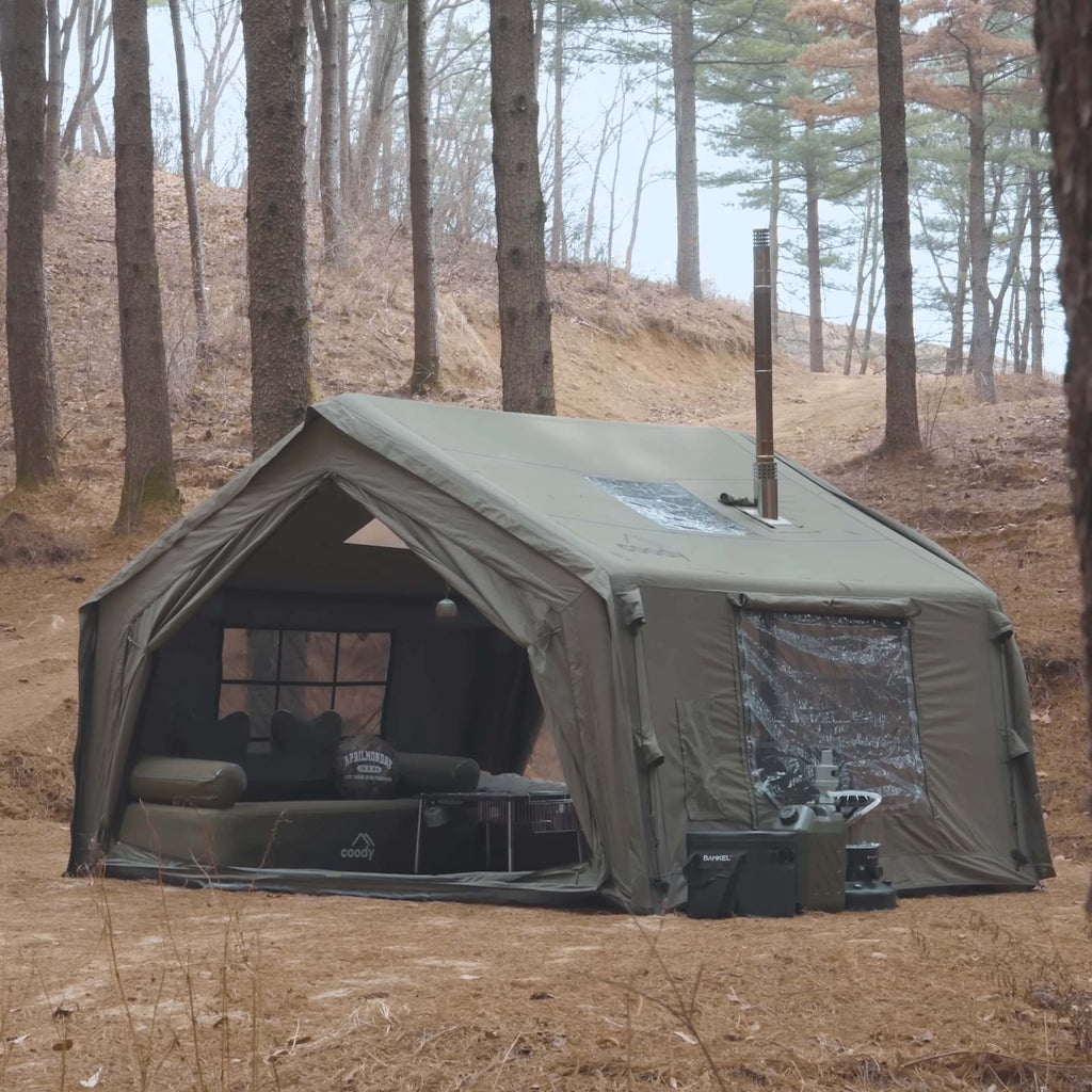 Coody 10 | Rbm Outdoors Inflatable Tent for 2-4 person (Forest Green)