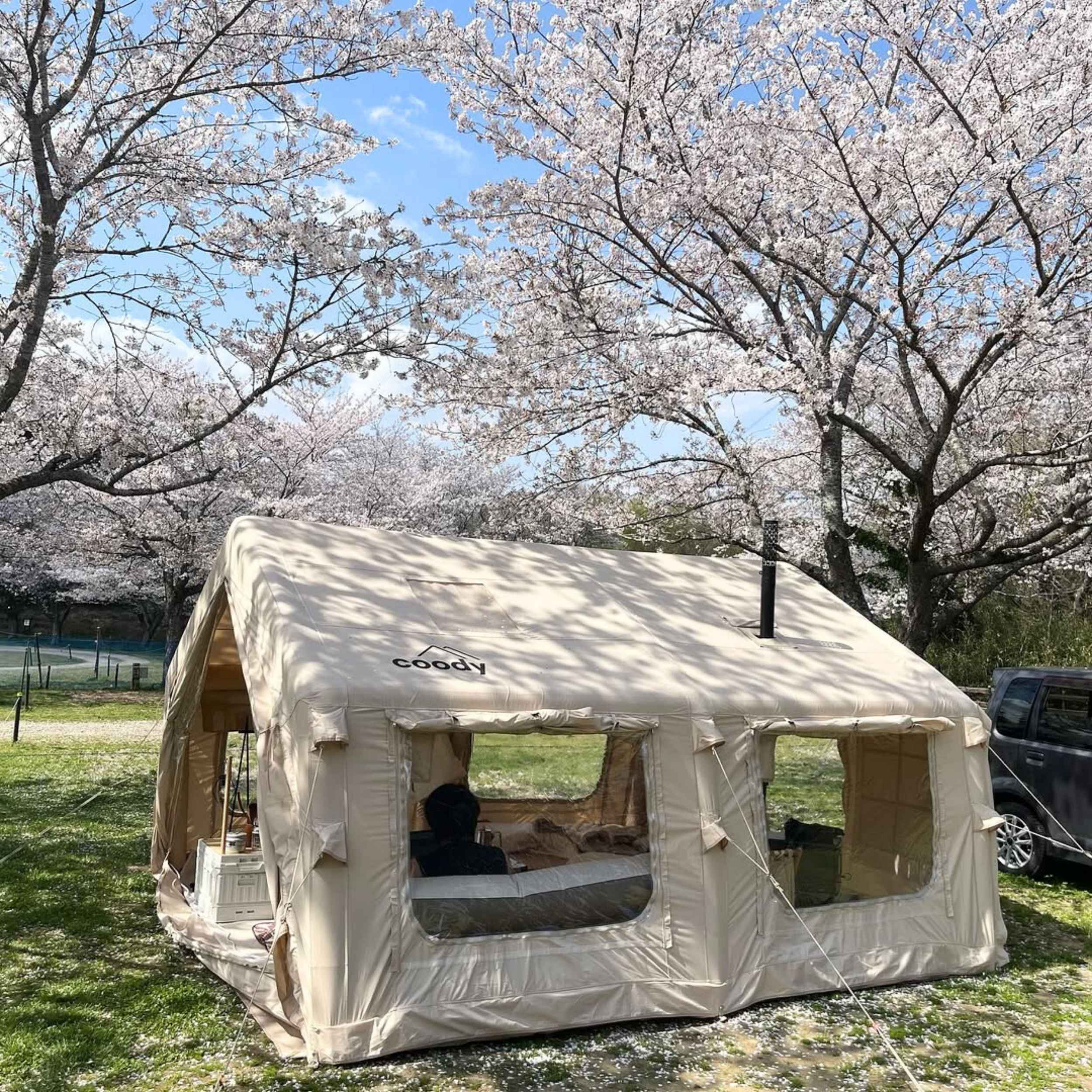 Koala 5 Inflatable Tent with Caminus M Stove 🏕️ Hot-tent | RBM