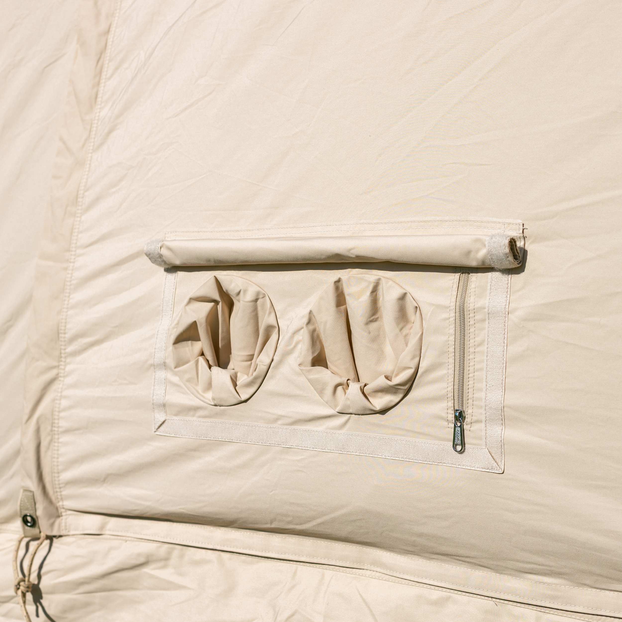 Coody Familia AirTent 17.2 Pro Beige- Inflatable Tent for Camping