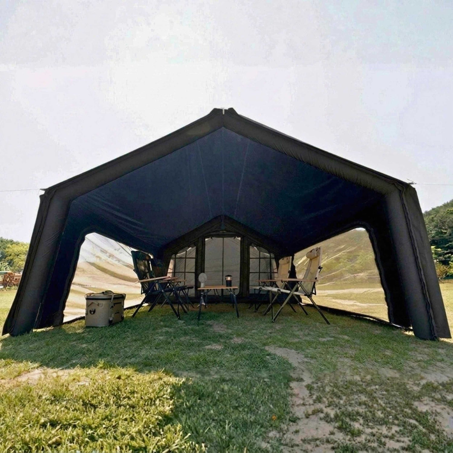 Coody AirTarp Black - Inflatable Canopy for Tent 8.0