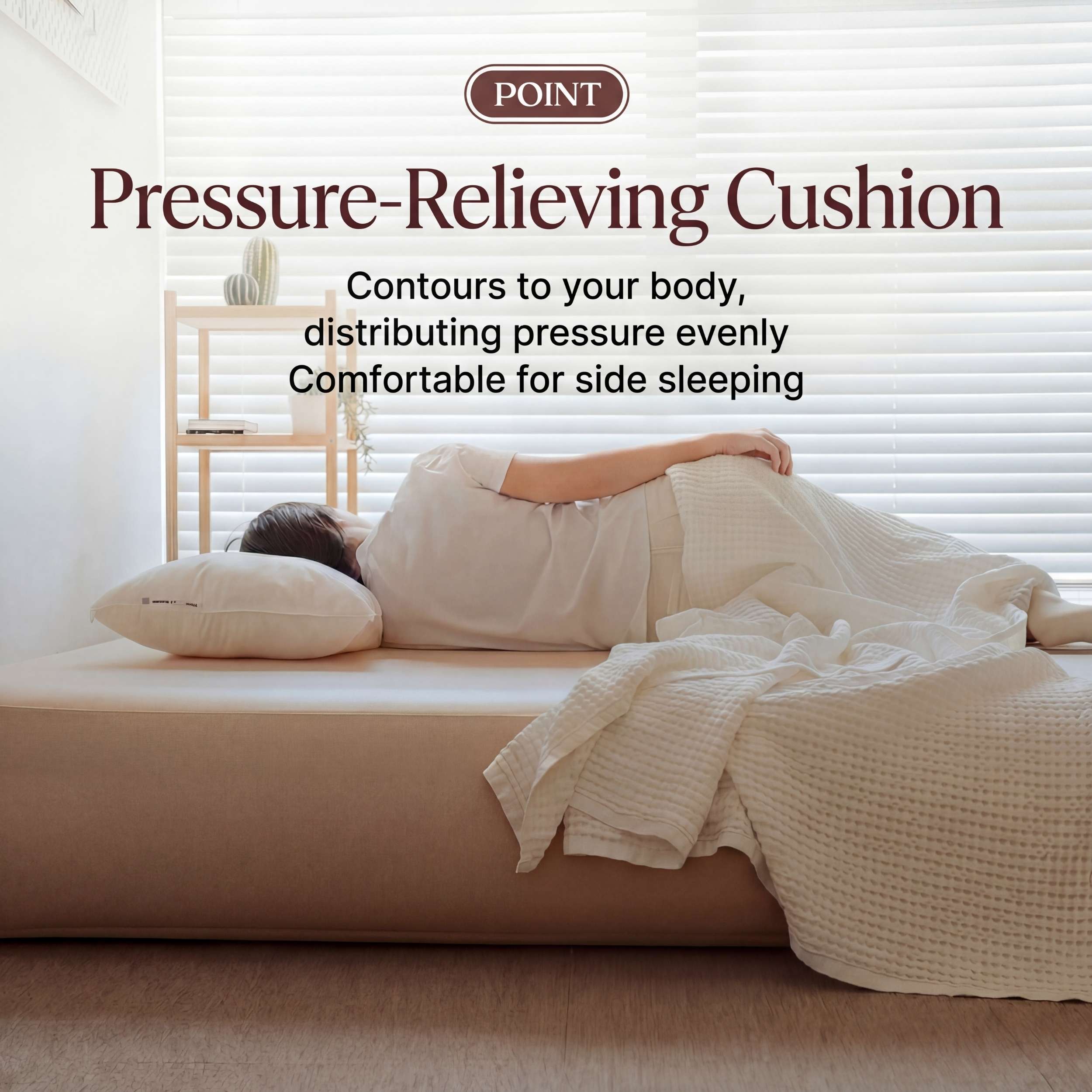 Coody Coreo Air Mattress Queen (150 × 200 × 35 cm) – Structured