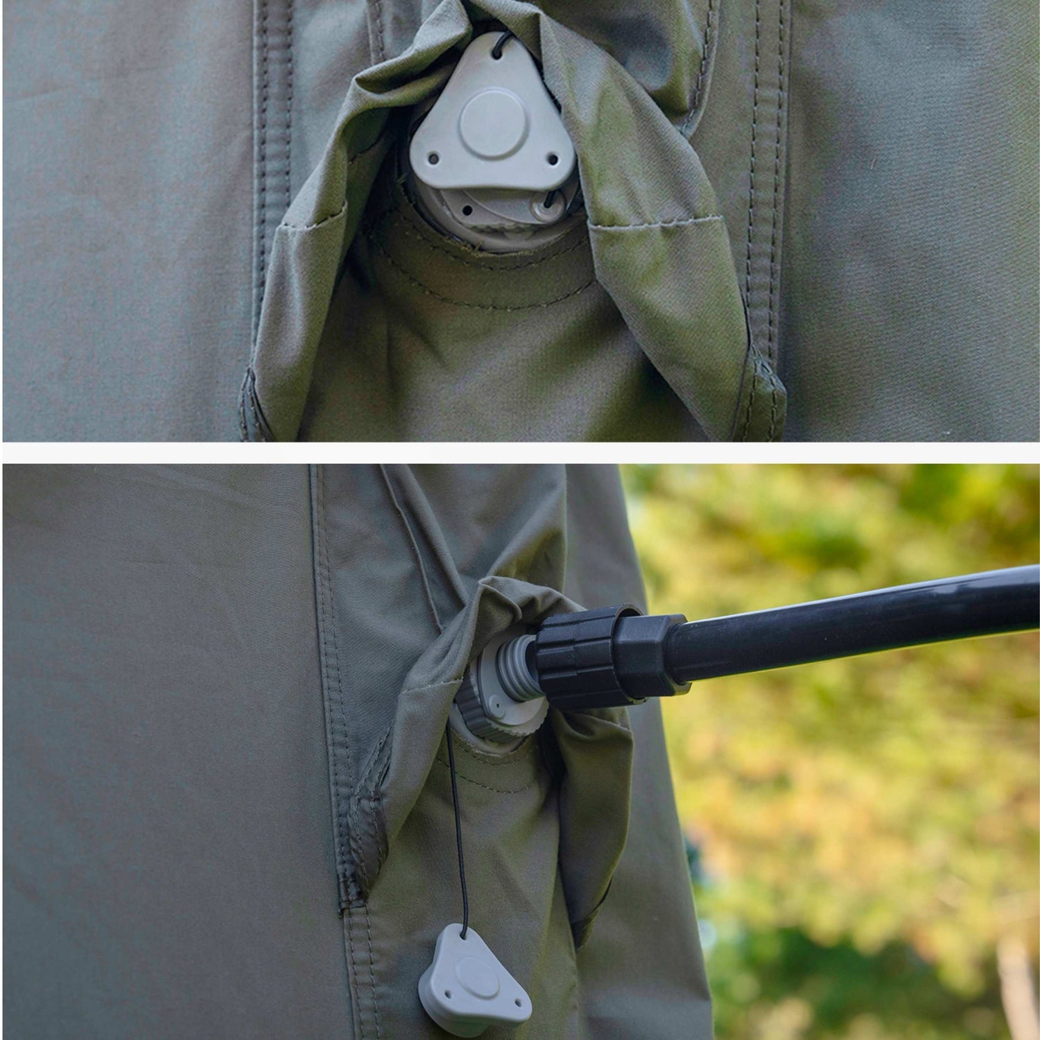 Coody Hub Pro Forest Green - Inflatable Tent for Camping (2-6 Person) - RBM Outdoors