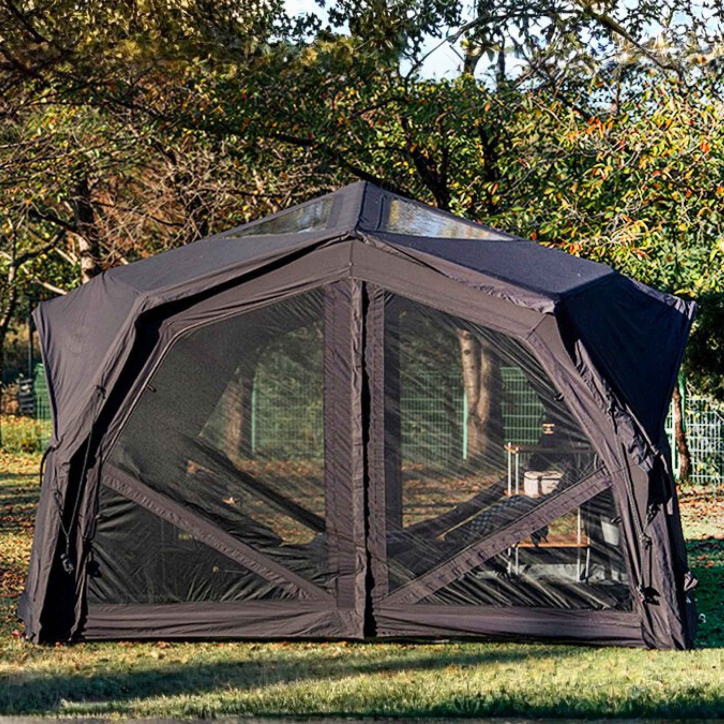 Coody Hub Pro Black - Inflatable Tent for Camping (2-6 Person
