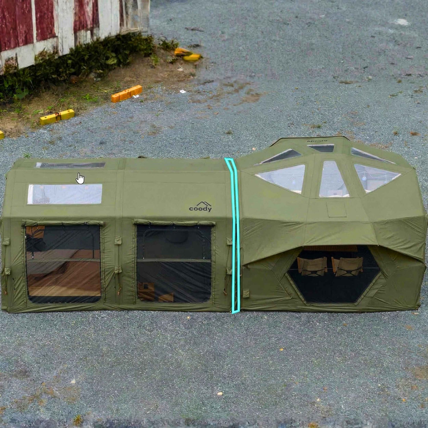 Conector para tienda Coody (beige): para 17,2, 13,6, Hub, 10,0