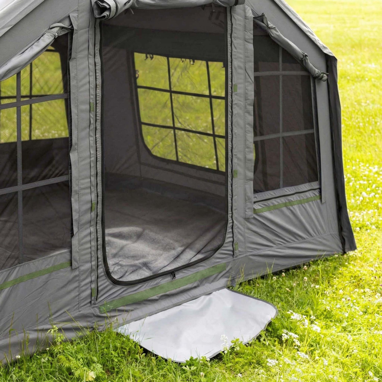 Coody 8.0 Gray - Inflatable Tent House for Camping 1-4 person