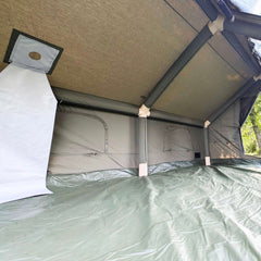 RBM Panda Large Forest Green blow up camping tent exterior