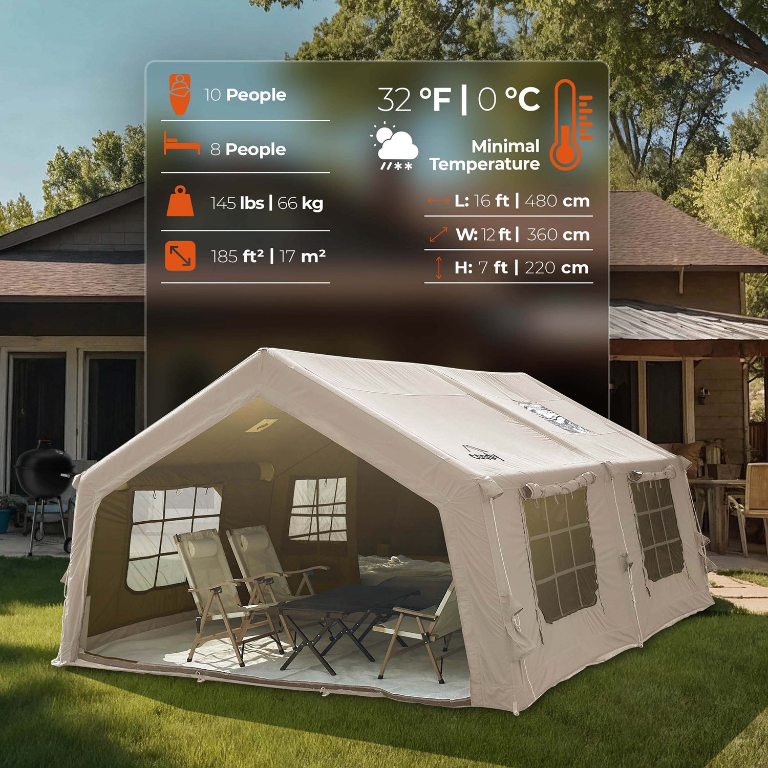 coody | rbm inflatable tent koala 7