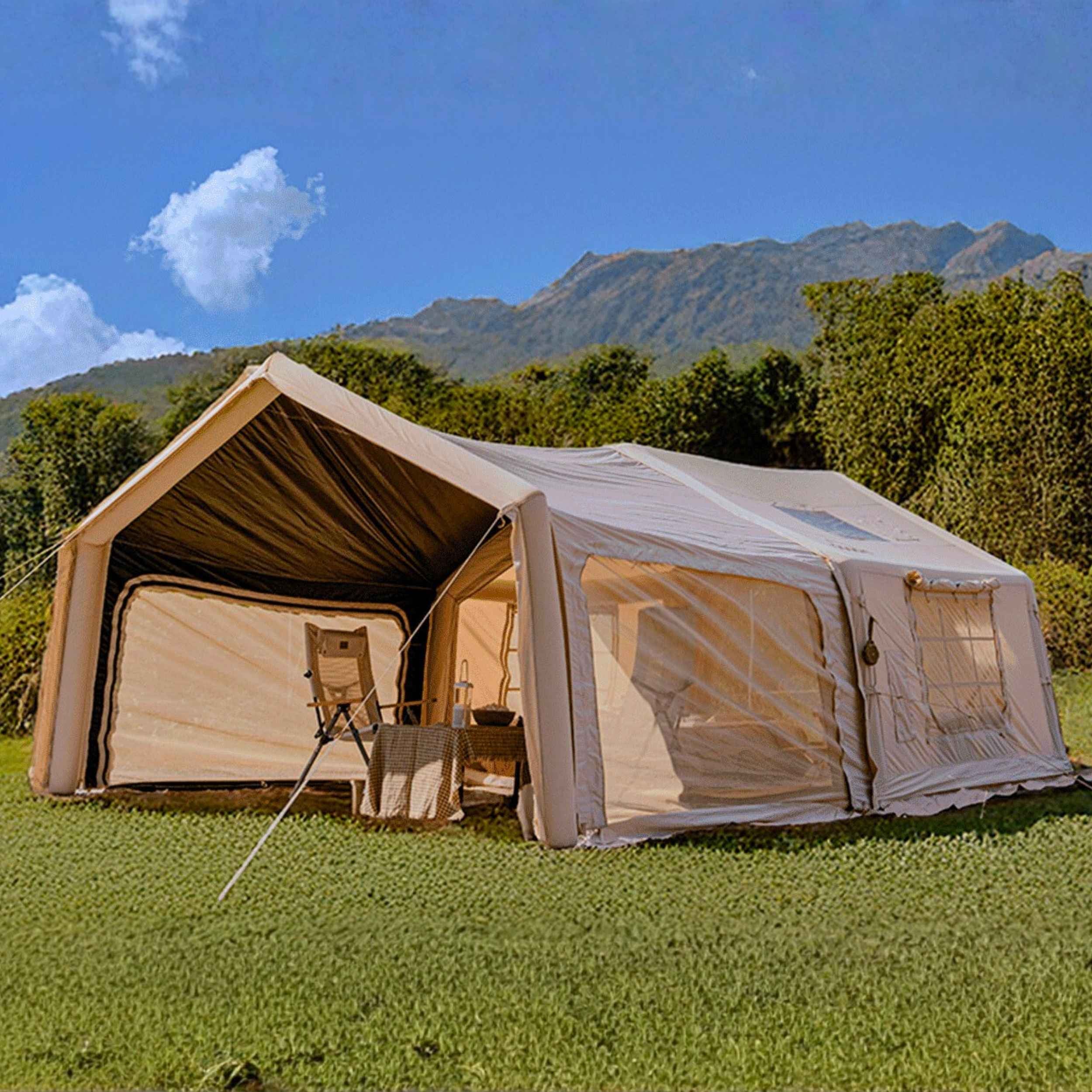 Coody AirTarp Inflatable Canopy Extension for 8.0 AirTent – Beige