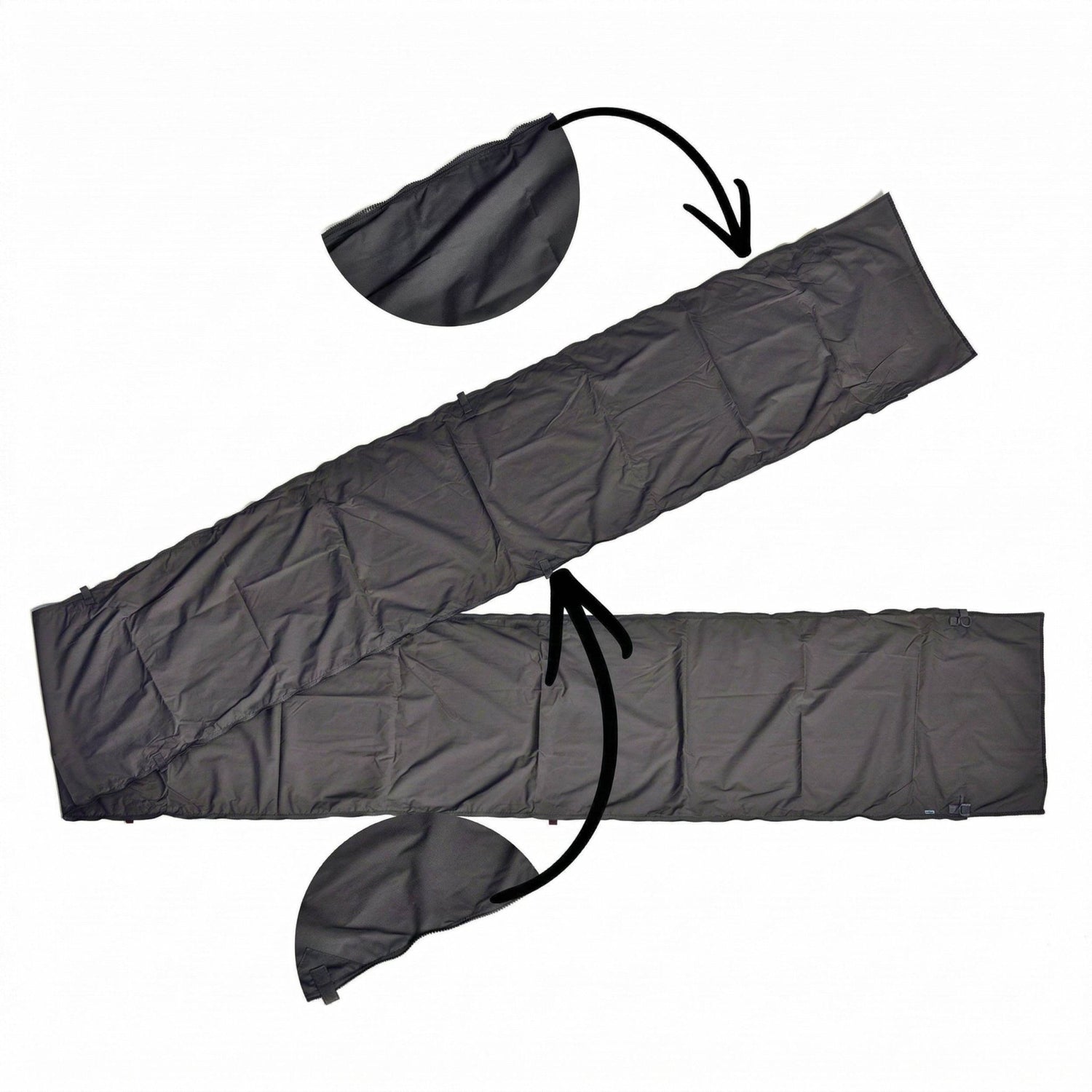 Coody Connector Aurora Dome-to-Tent(17.2, 13.6, Hub, 10)- Black