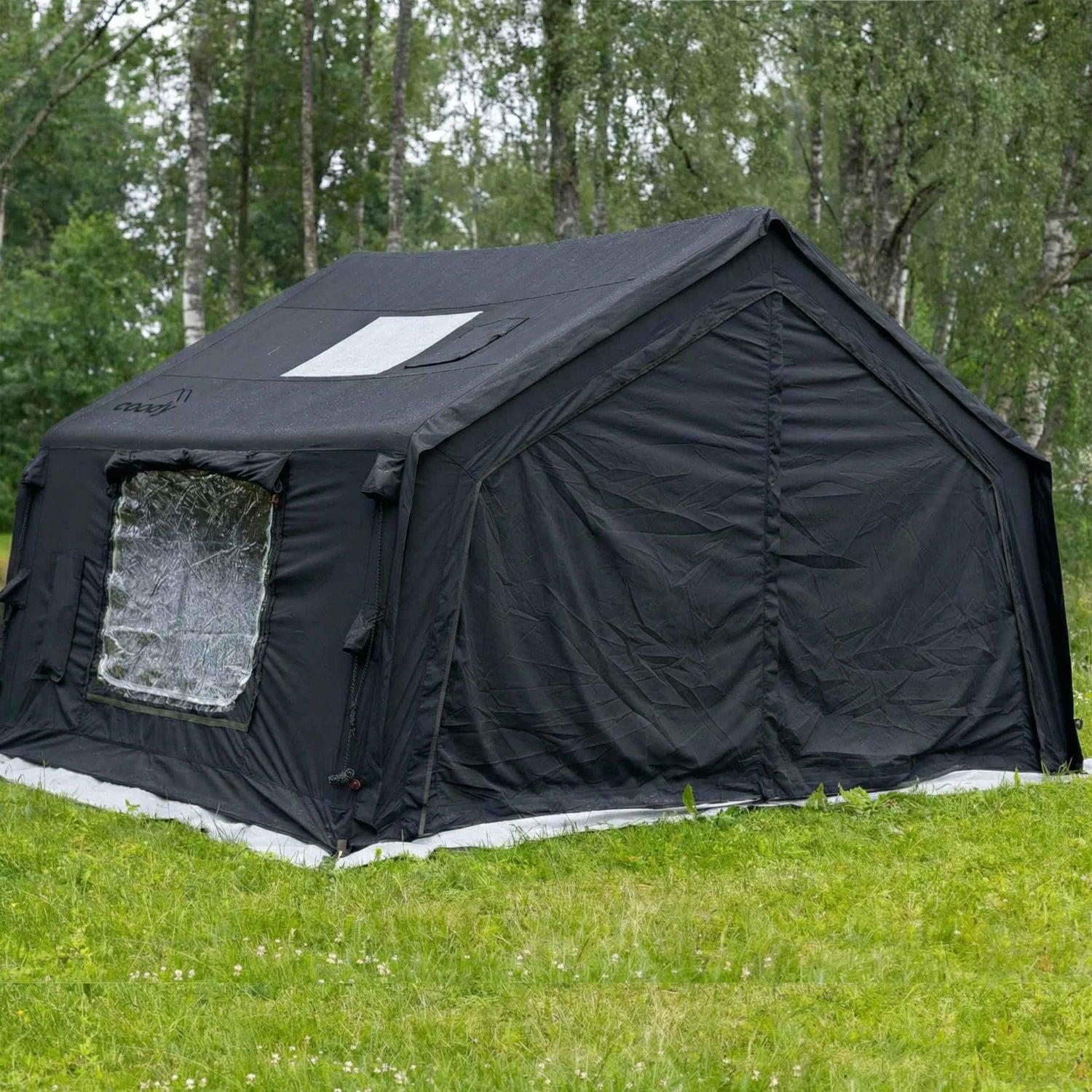 Coody 8.0 Black - Inflatable Tent House for Camping 1-4 person