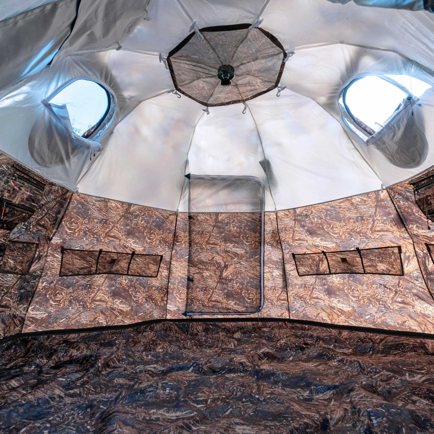 RBM UP-2 - All-Seasons Double Layer Hot Tent for 2-4 person