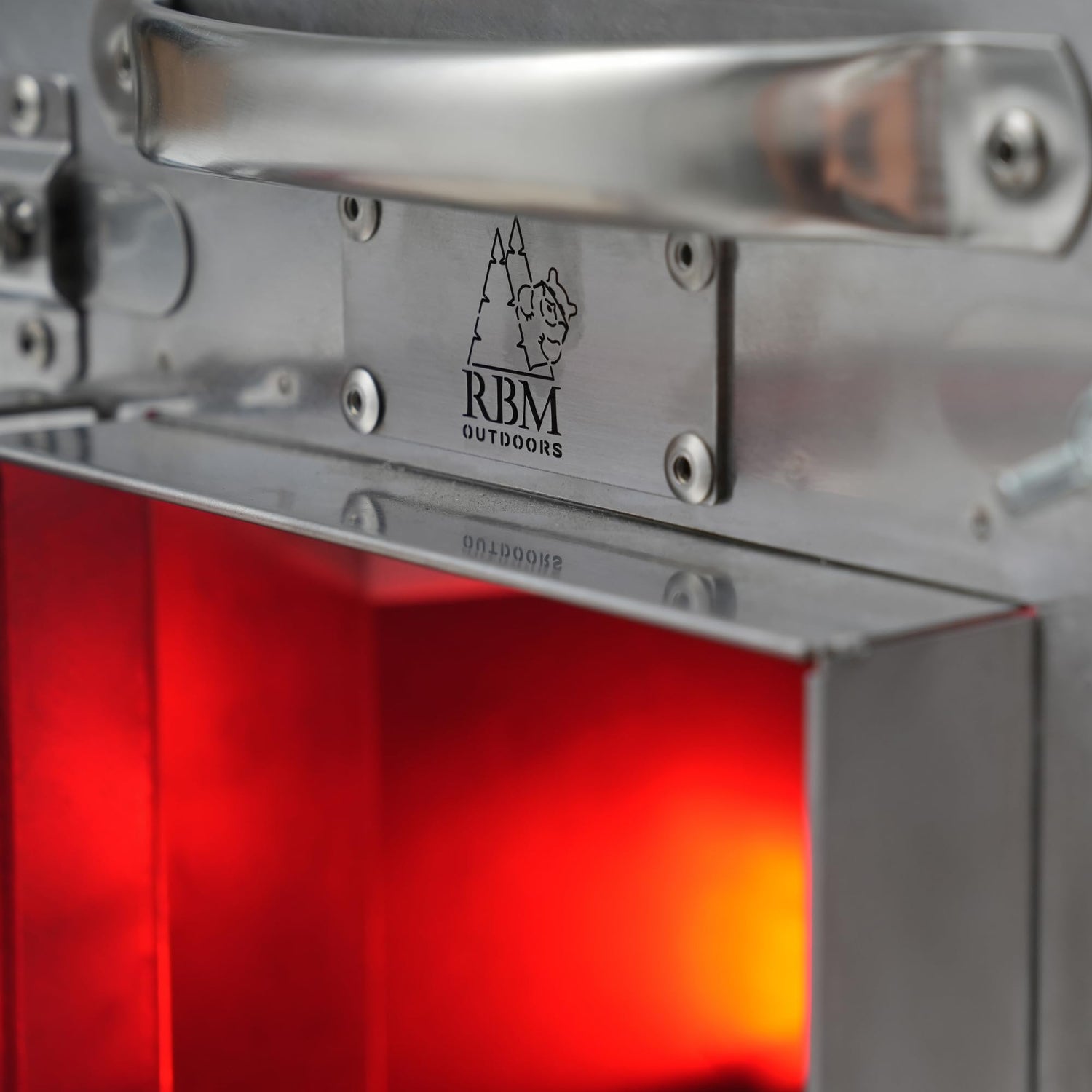 Small portable wood stove for inflatable tent camping trips