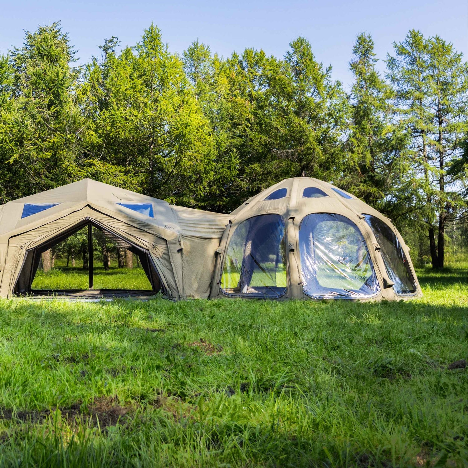 Coody Connector Aurora Dome-to-Tent(17.2, 13.6, Hub, 10)- Forest Green - RBM Outdoors