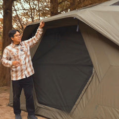 Coody Hub Pro Forest Green - Inflatable Tent for Camping (2-6 Person) - RBM Outdoors