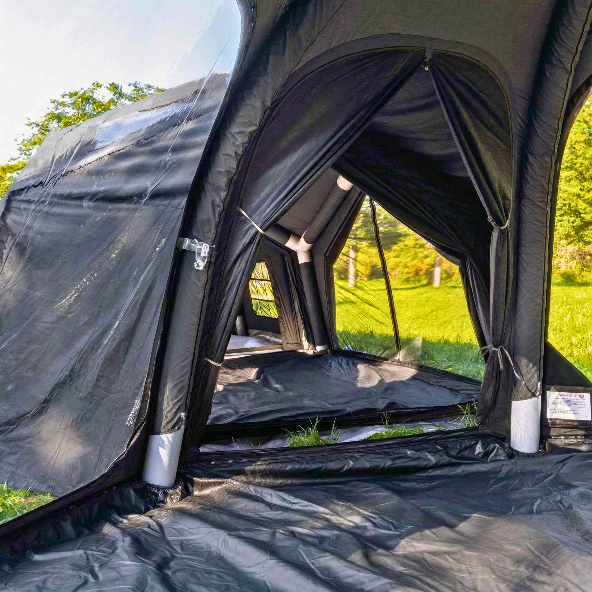 Coody Connector Aurora Dome-to-Tent(17.2, 13.6, Hub, 10)- Black