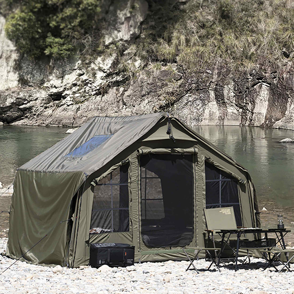 Coody 8 | Rbm Outdoors Inflatable Tent for 1-4 person (Forest Green)