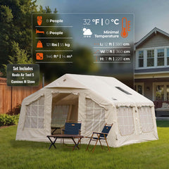 coody koala 5 inflatable tent