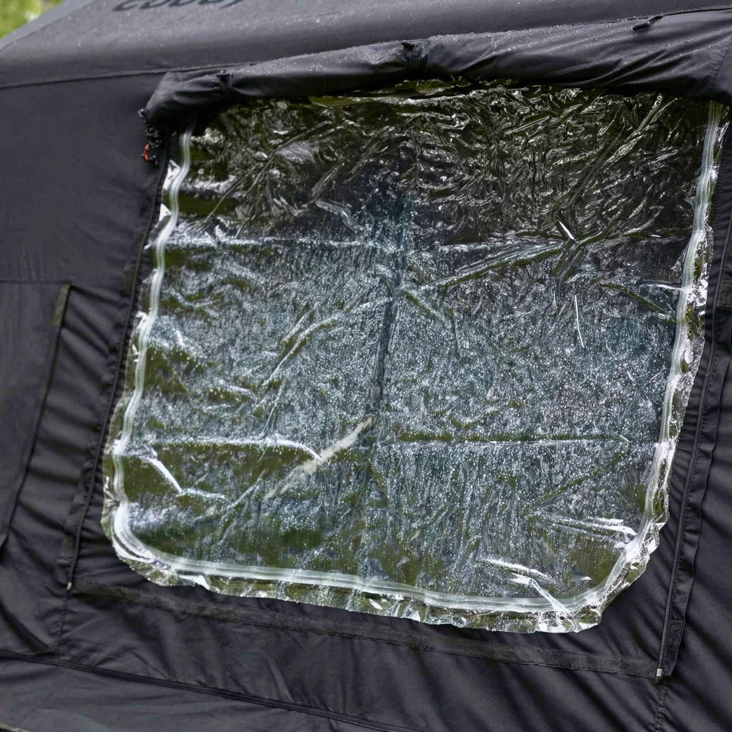 Coody 8.0 Black - Inflatable Tent House for Camping 1-4 person