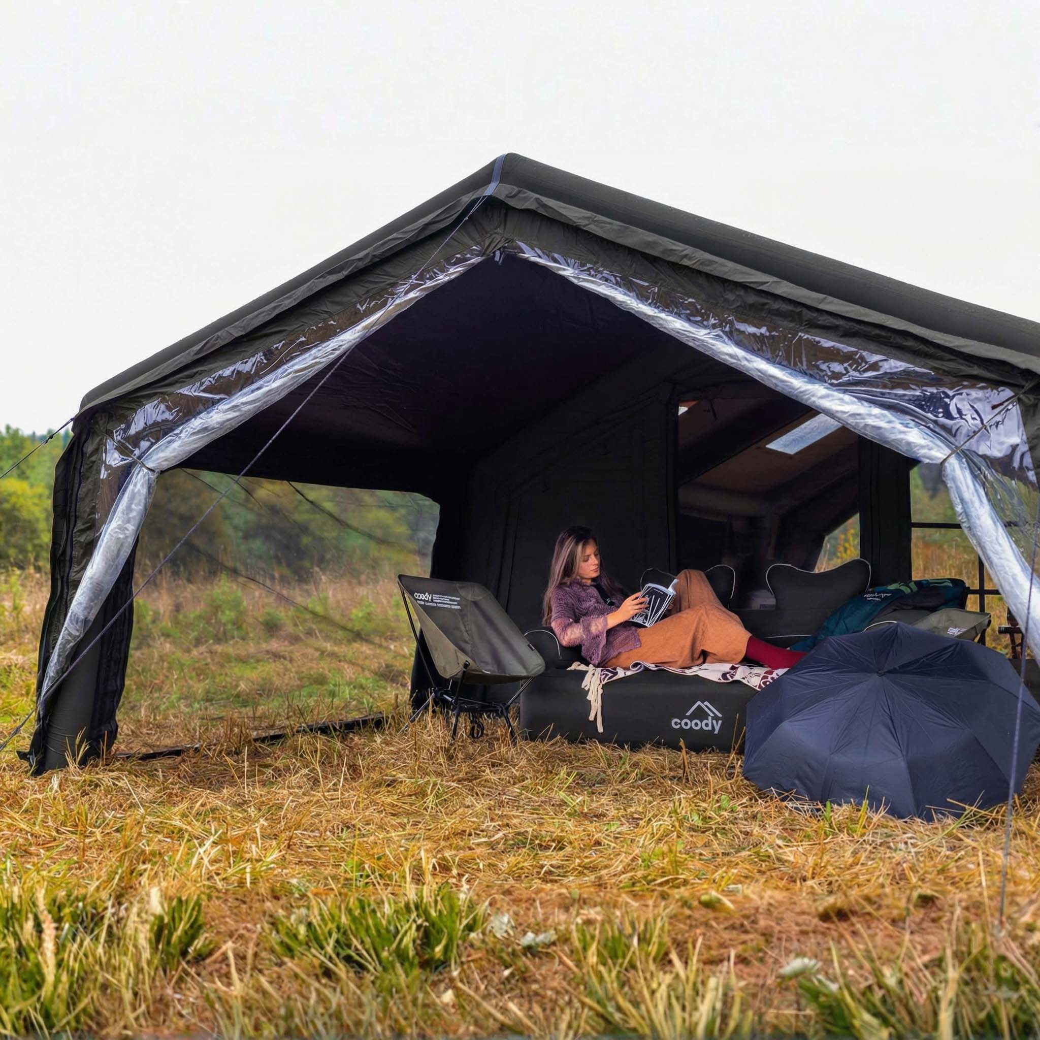 Coody AirTarp Inflatable Canopy Extension for 17.2, 13.6, Hub