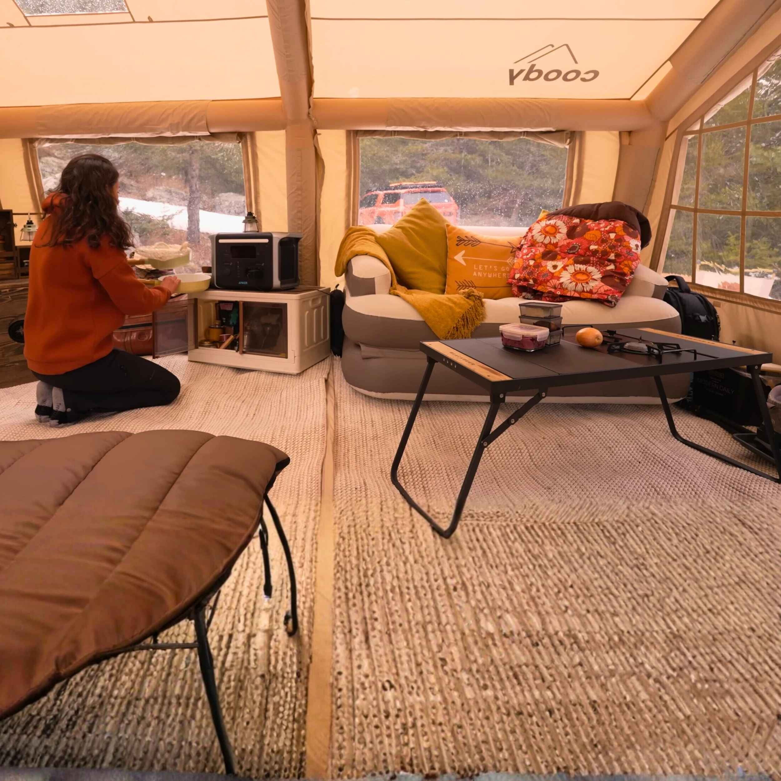 Koala Air Tent 5 | Inflatable Tent with Stove Jack | RBM Outdoors