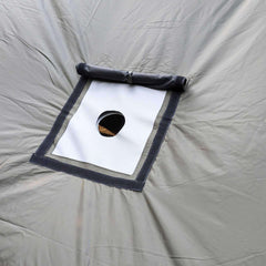 RBM Panda Forest Green inflatable cabin style camping tent