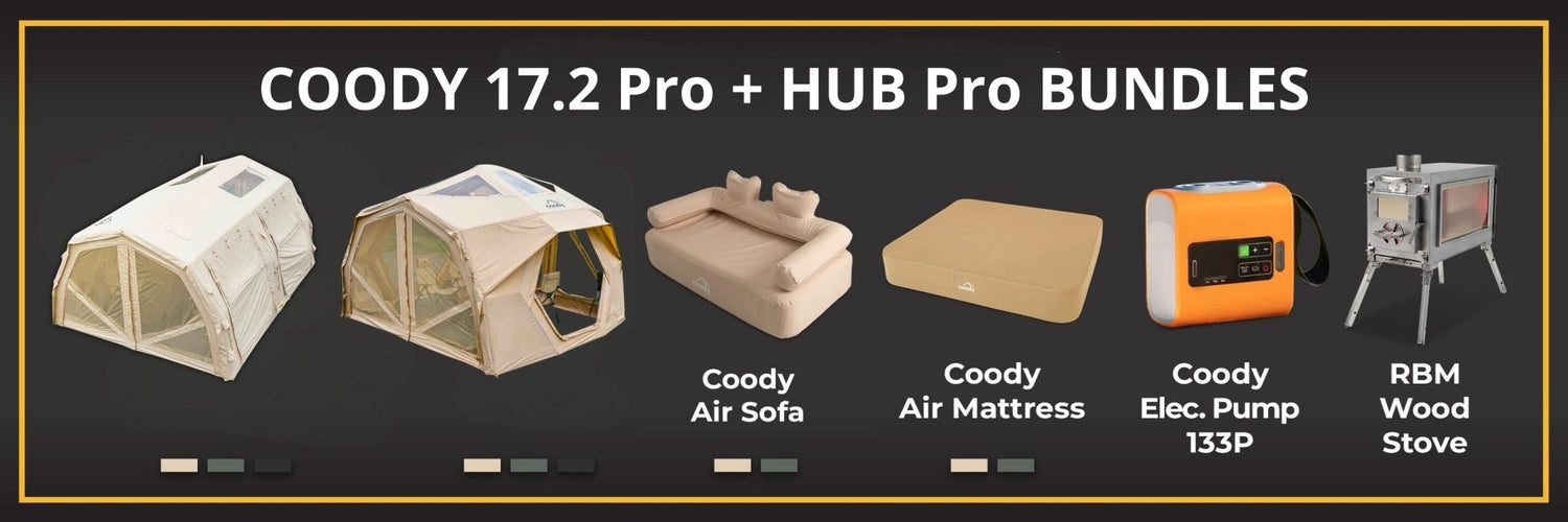 Create Your Coody Familia AirTent 17.2 Pro and Hub Pro Bundle