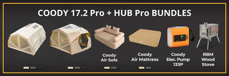 Create Your Coody Familia AirTent 17.2 Pro and Hub Pro Bundle