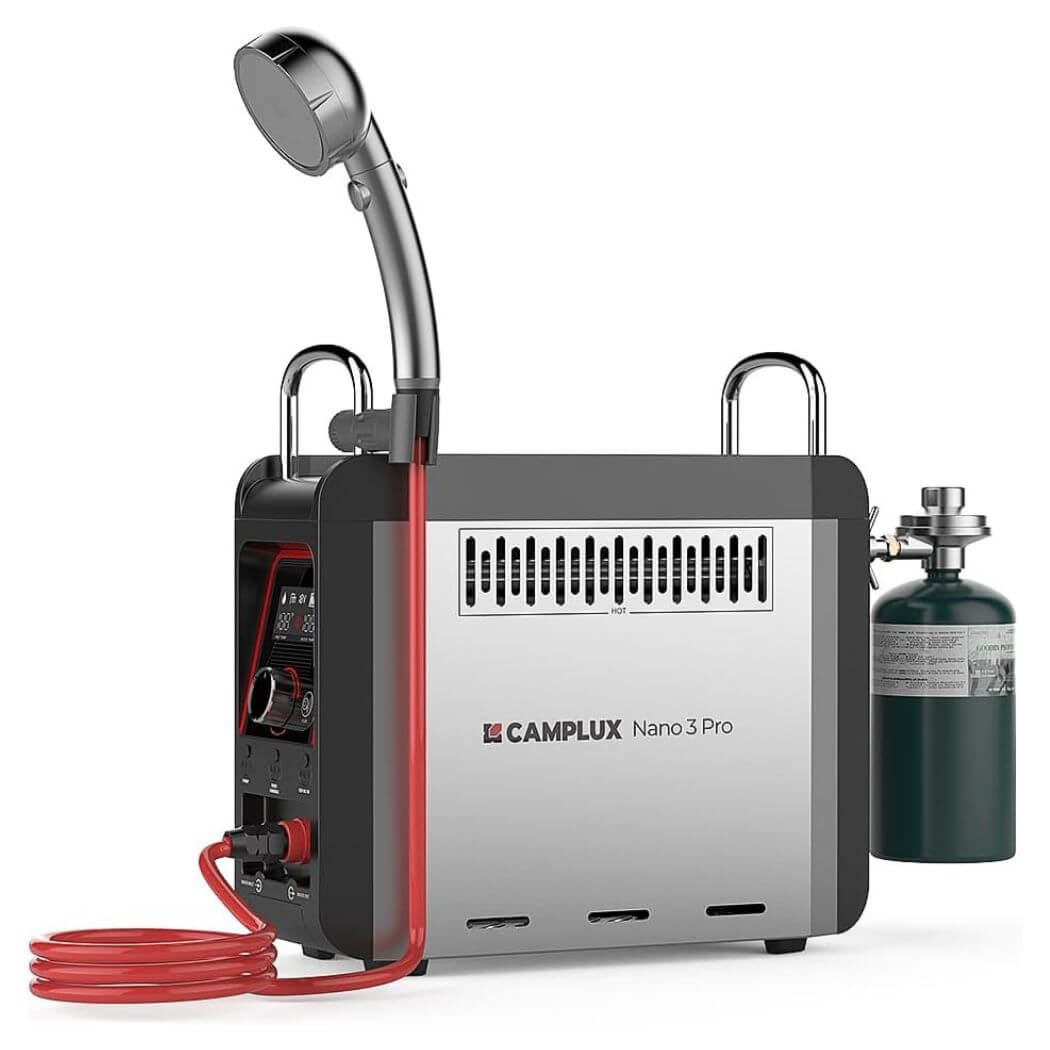 Camplux Nano 3 Pro Portable Propane Hot Water System